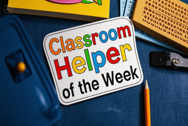 Classroom Helper of the Week